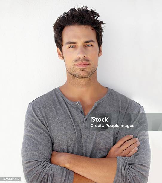Fashion Is A Serious Business Stock Photo - Download Image Now - Men, Fashion Model, Handsome People