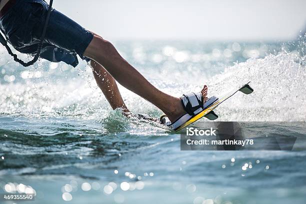 Surfing Stock Photo - Download Image Now - Wakeboarding, Kiteboarding, Sailing