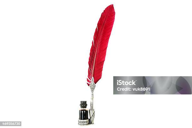 Quill Pen Stock Photo - Download Image Now - Cut Out, Old, Pen