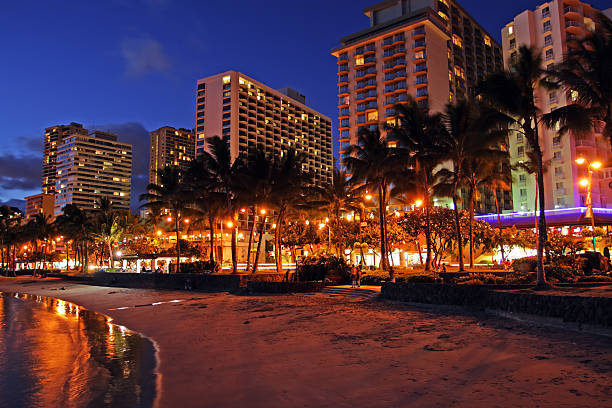 istock Waikiki Beach, Honolulu, Oahu, Hawaii 469369442