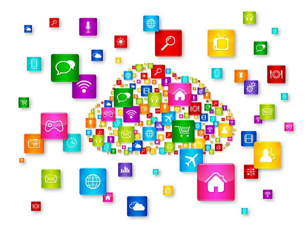 Photo of Cloud Computing concept
