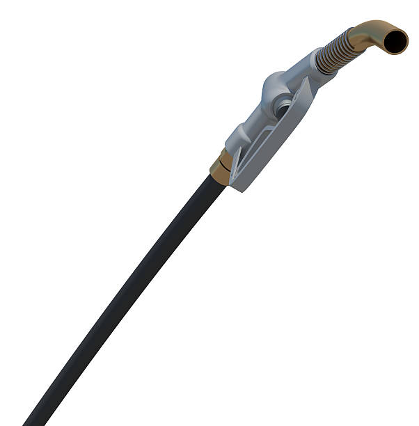 istock Gasoline dispenser. Bottom view. Isolated 469370540