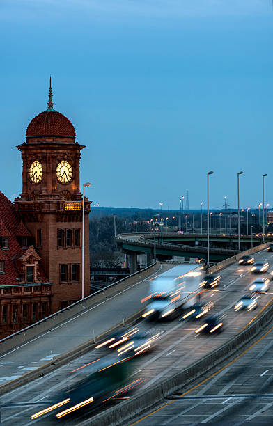 istock Richmond Virginia and Historic Clock Tower 469392194