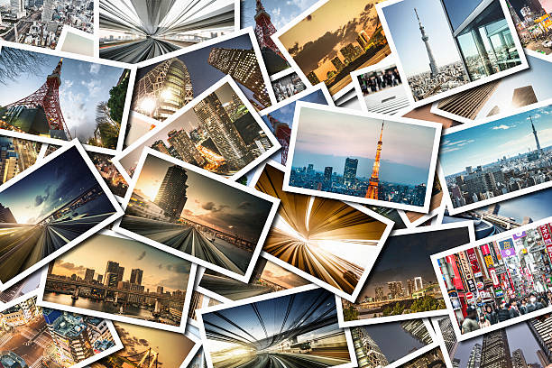 istock Collage of Tokyo landmark 469395742