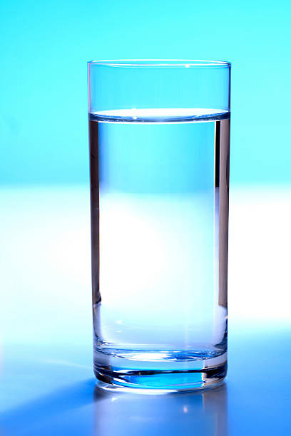 istock Studio shot of glass with water 469396936