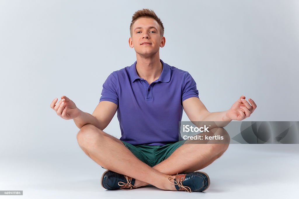 young happy man young happy man (25s, blonde) 25-29 Years Stock Photo