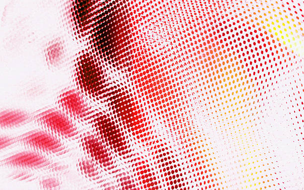 istock Spotted Red Blood cells background dots abstract circles halftone pattern 469412944