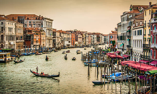 istock Canal Grande sunset panorama, Venice, Italy 469415854