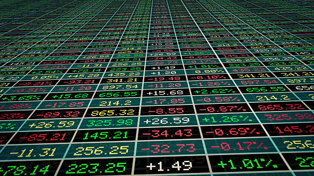 istock Display of Stock market 469416174