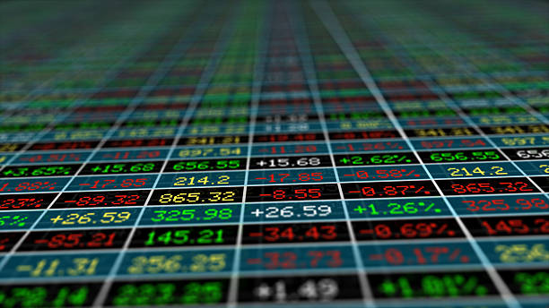 istock Display of Stock market 469416190