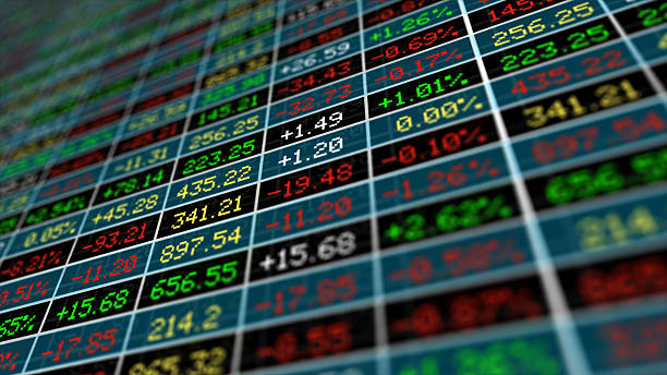 istock Display of Stock market 469416198
