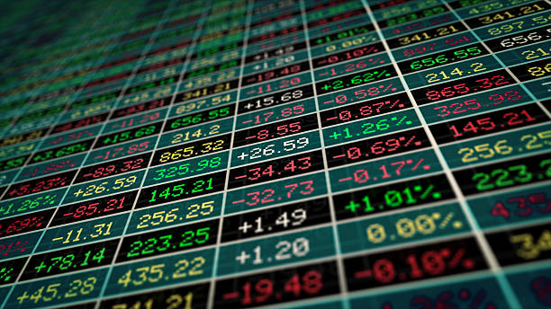 istock Display of Stock market 469416200