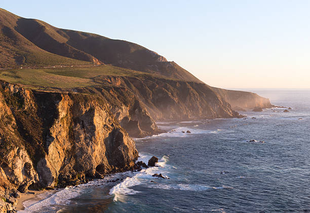 istock Ocean coast next to Big Sur in sunset light 469416604