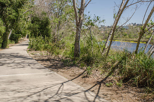 istock Trail next to San Diego River 469416752
