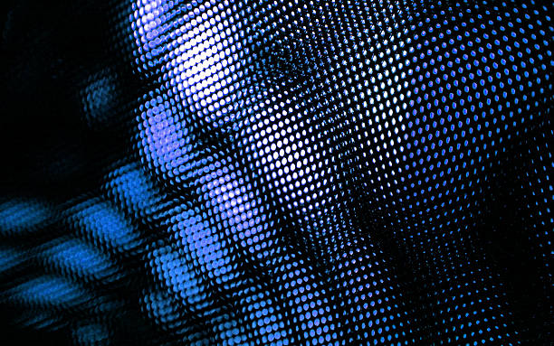 istock blue dots spots medical black background mesh abstract circles 469429182