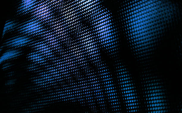 istock blue dots spots medical black background mesh abstract circles 469429236