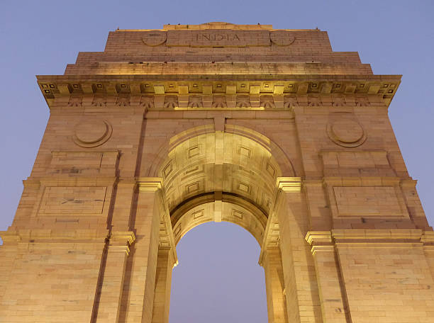 istock India Gate with lights at night, New Delhi 469429334