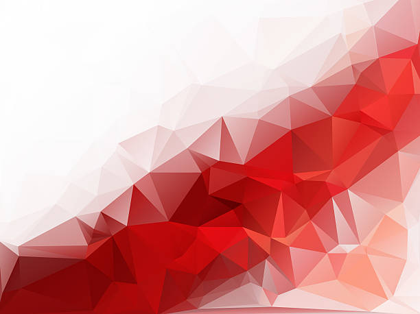 istock Red Polygonal Mosaic Background,  Creative Art  Business Design Templates 469431684