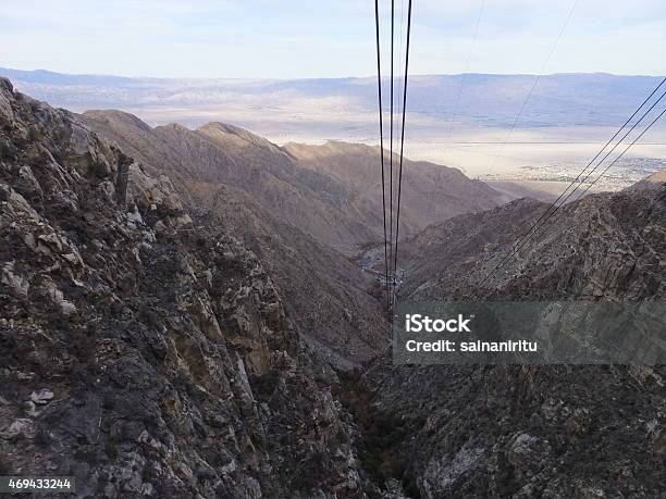 View From Palm Springs Aerial Tramway In California Stock Photo - Download Image Now