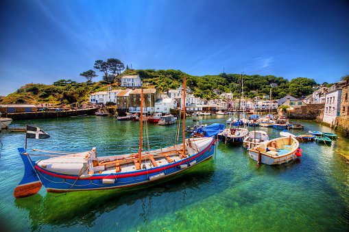 From the fishing port of Polperro, Cornwall