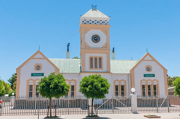 istock Town Hall in Willowmore, South Africa 469441000