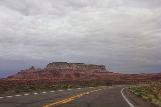 istock The scenic road to Monument Valley before dawn 469449770