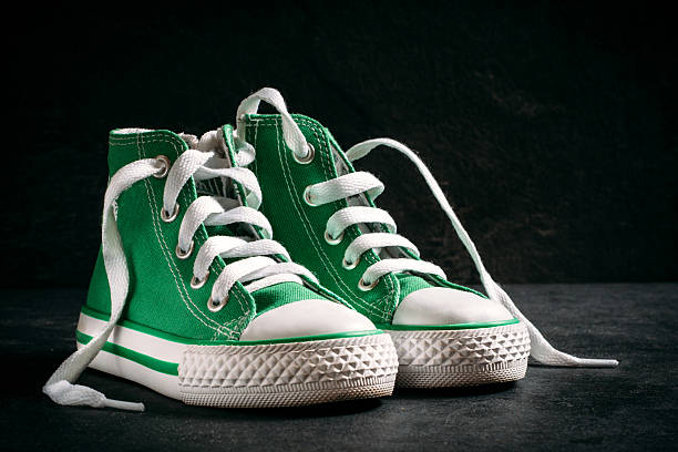 istock Children sneakers 469454462