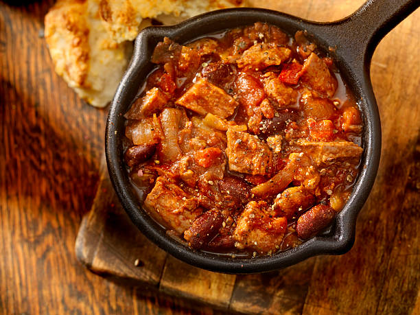 istock Steak Chili with Red Kidney Beans 469457622