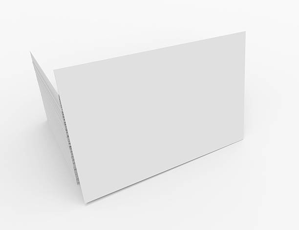istock Business cards isolated with soft shadow 469461224