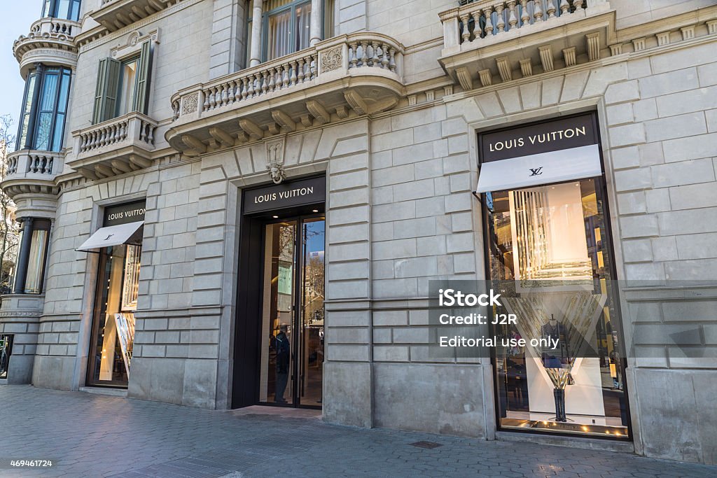 Louis Vuitton Barcelona Stock Photo - Download Image Now - Louis