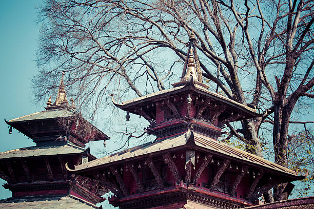 The famous Durbar square in Kathmandu, Nepal.