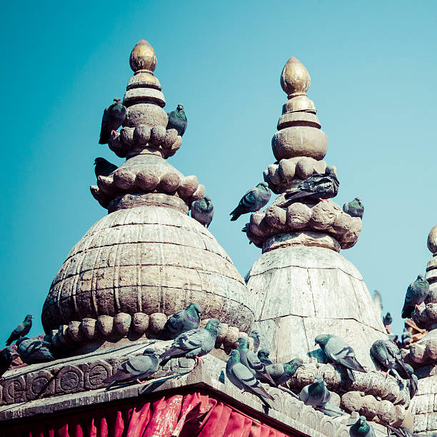 The famous Durbar square in Kathmandu, Nepal.