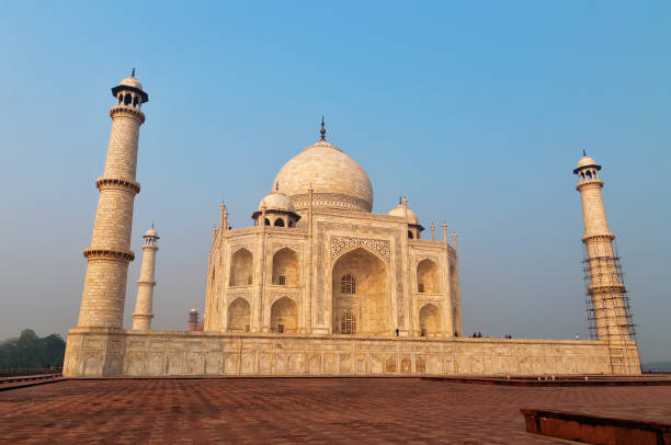 istock Taj Mahal at the morning 469464504