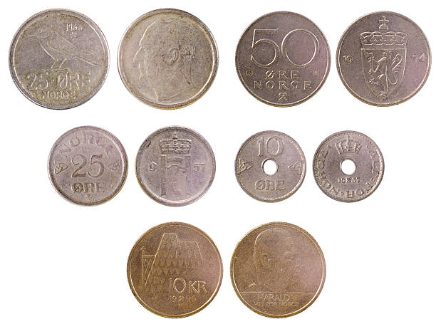 istock different old coins of norway 469466258