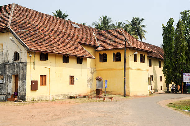 Fort Cochin, India -  January 16, 2015: The Mattancherry palace a Cochin on India