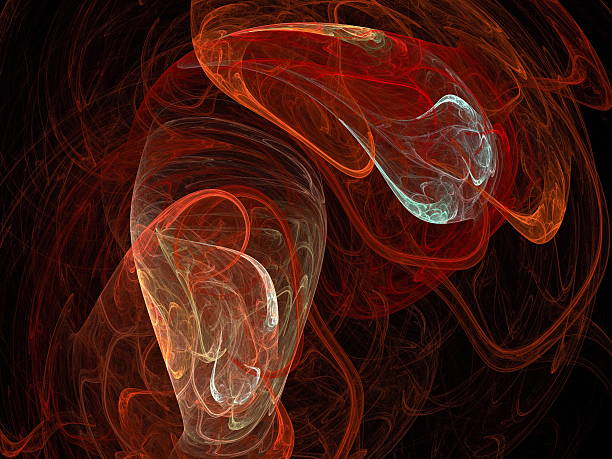 istock Digital Fractal on Black 469480522