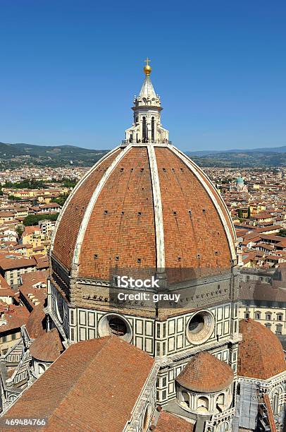 The Dom Of The Cathedral In Florence Tuscany Stock Photo - Download Image Now - Architectural Dome, Architecture, Built Structure