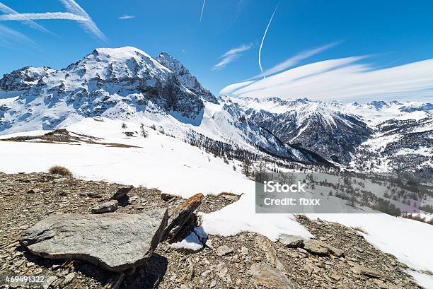 Majestic Mountain Peaks In The Alps Stock Photo - Download Image Now - Adventure, Bardonecchia, Beauty