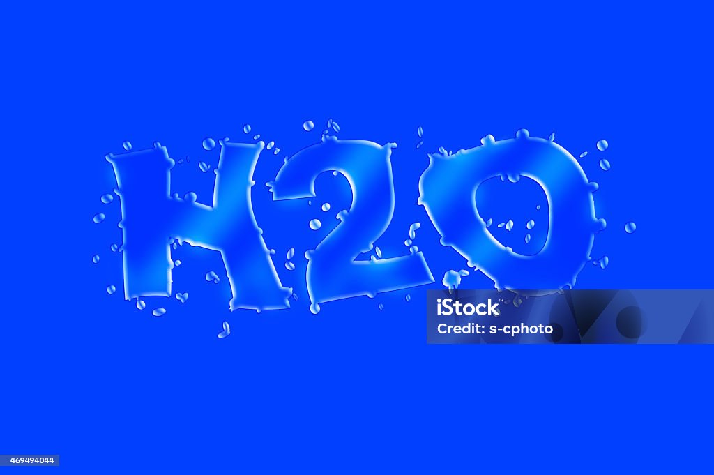 H2O (Click for more) H2O Abstract Stock Photo