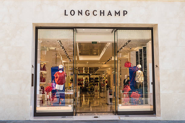Longchamp Shop Barcelona Stock Photo - Download Image Now