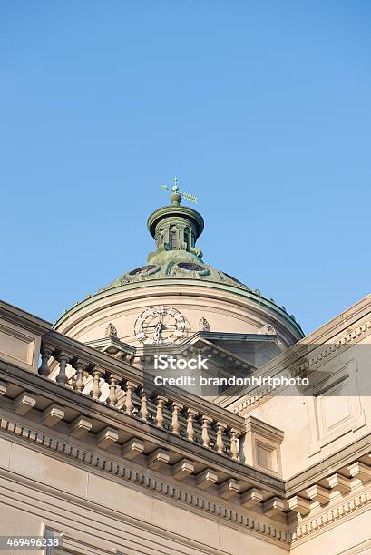 Somerset County Courthouse Pennsylvania Blue Sky Stock Photo - Download Image Now - Pennsylvania, Somerset - Pennsylvania, Courthouse