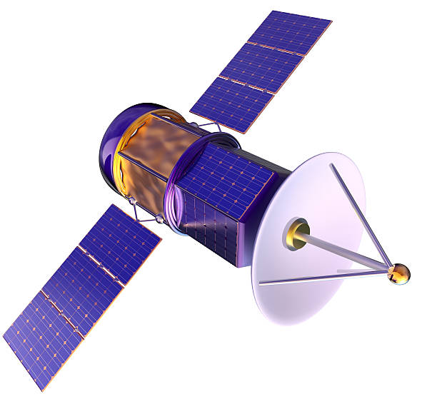 istock 3D model of an artificial satellite of the Earth 469502142
