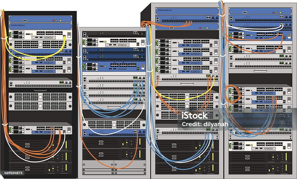 Rack System Stock Illustration - Download Image Now - Business ...