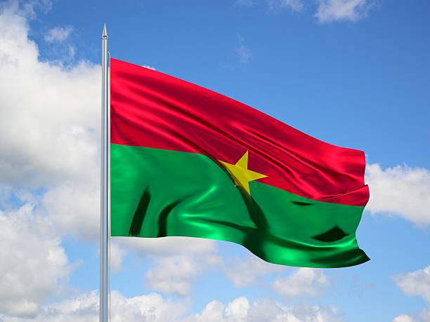 istock Burkina Faso 3d flag 469509616