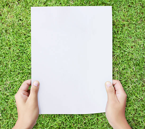 istock Businessman showing the big blank card 469512101