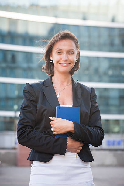 istock Business woman with diary 469513208