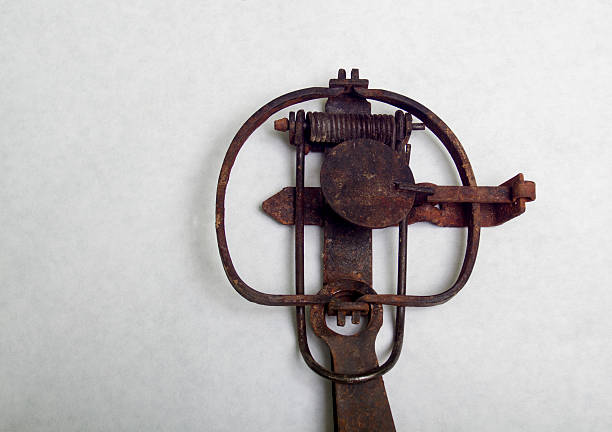 istock Antique Stop Loss Long Spring Trap 469513770
