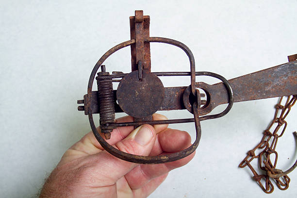 Safely Handling A Antique Stop Loss Long Spring Trap