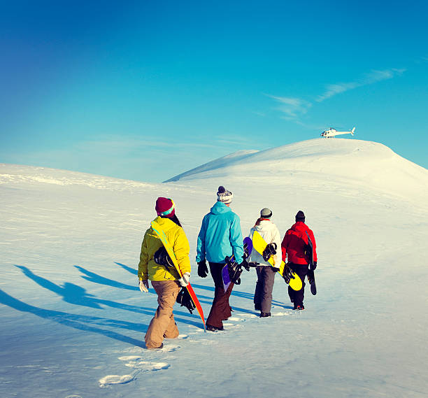 istock Snowboarders Sport Recreation Winter Concept 469514214