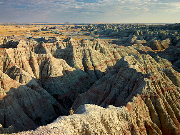 istock Morning Light over the Badlands 469514891